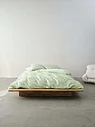 MARC O'POLO HOME | Satin-Bettwäsche HARPA 70x90cm/140x200cm Fern Green | 